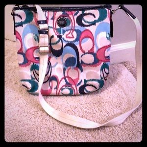 Coach cross body purse